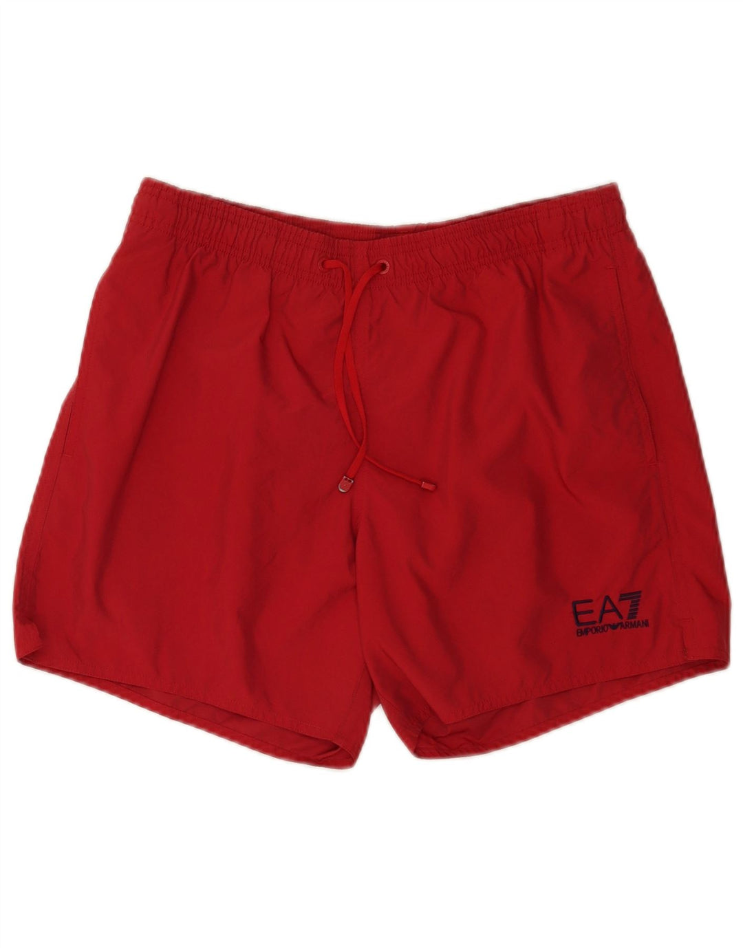 Pantaloni scurți de înot pentru bărbați Emporio Armani IT 48 Poliester roșu mediu