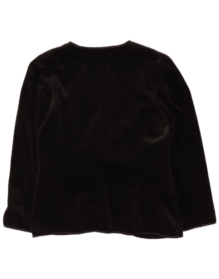 Jachetă Blazer Open Velvet pentru femei Your Sixth Sense EU 42 Large Black