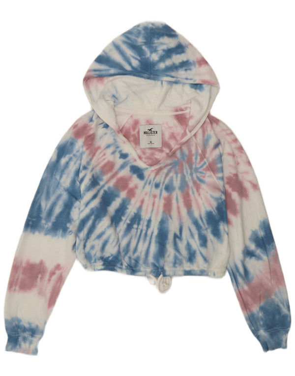 Pulover supradimensionat pentru femei Hollister UK 6 XS bumbac multicolor