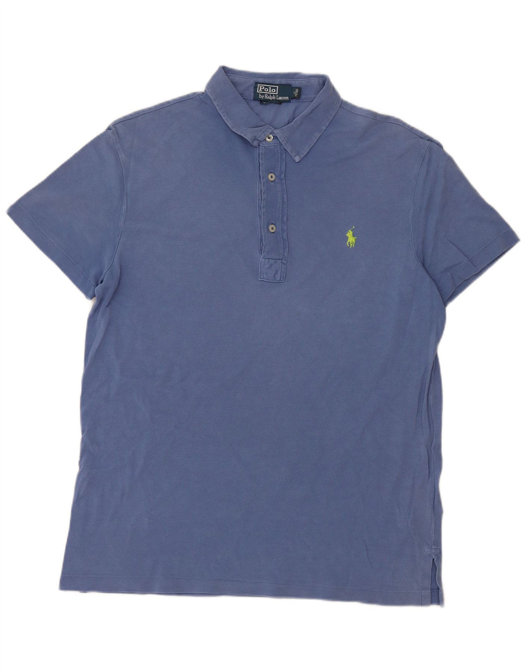 POLO RALPH LAUREN Tricou polo pentru bărbați, bumbac albastru mediu