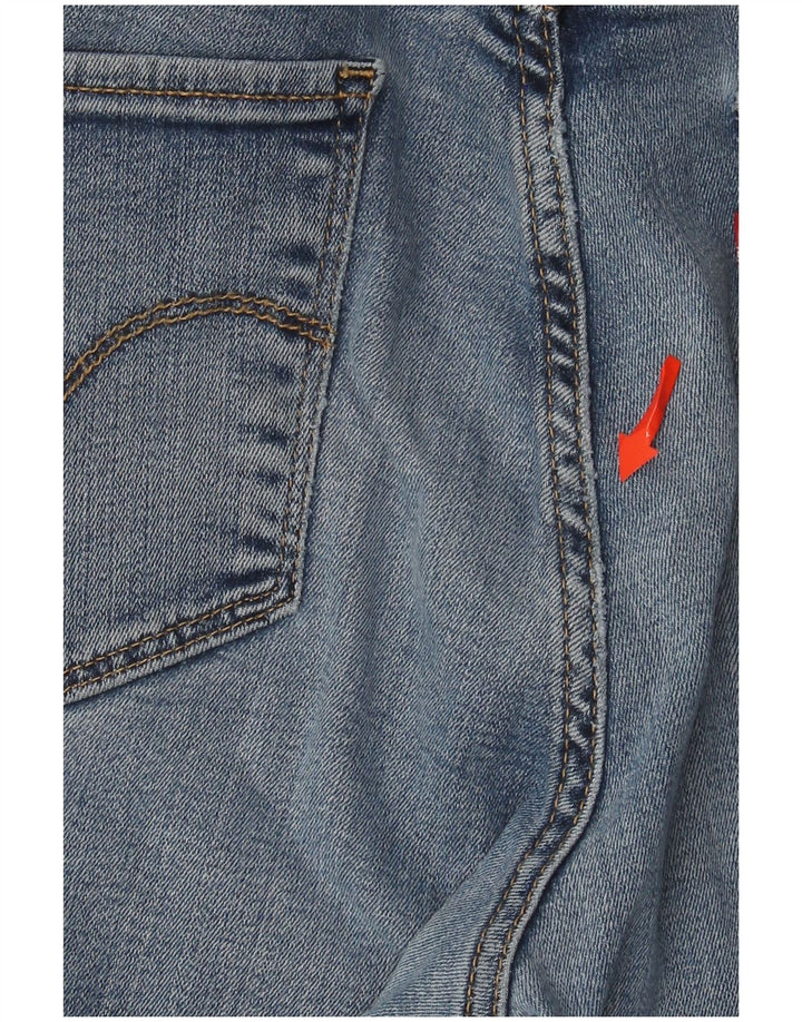 Blugi Levi's 712 Slim pentru femei W30 L32 Lyocell albastru