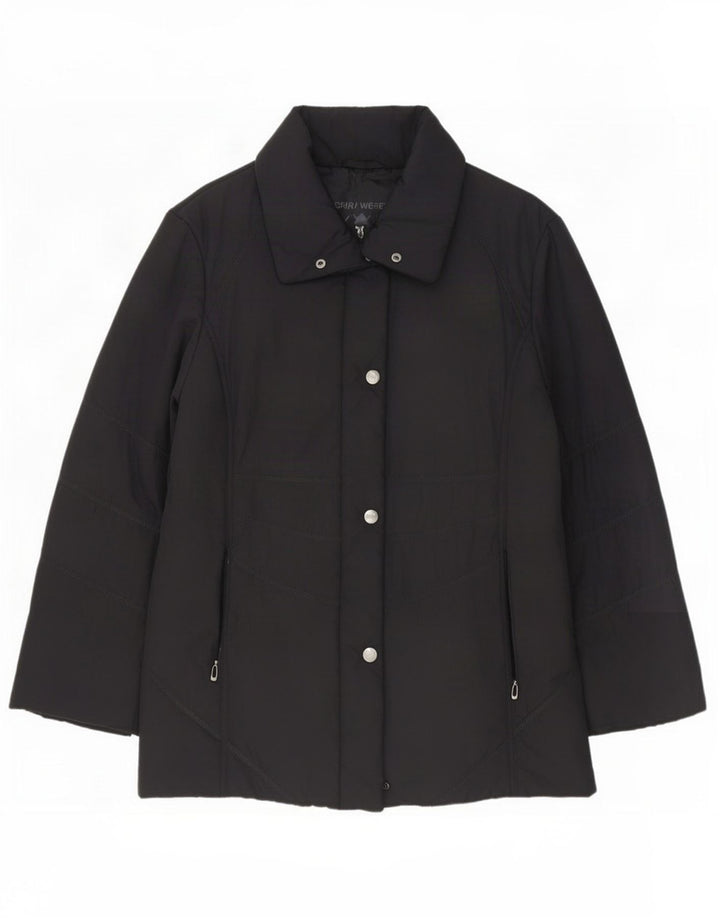 Gerry Weber Jachetă căptușită pentru femei UK 14 Large Black