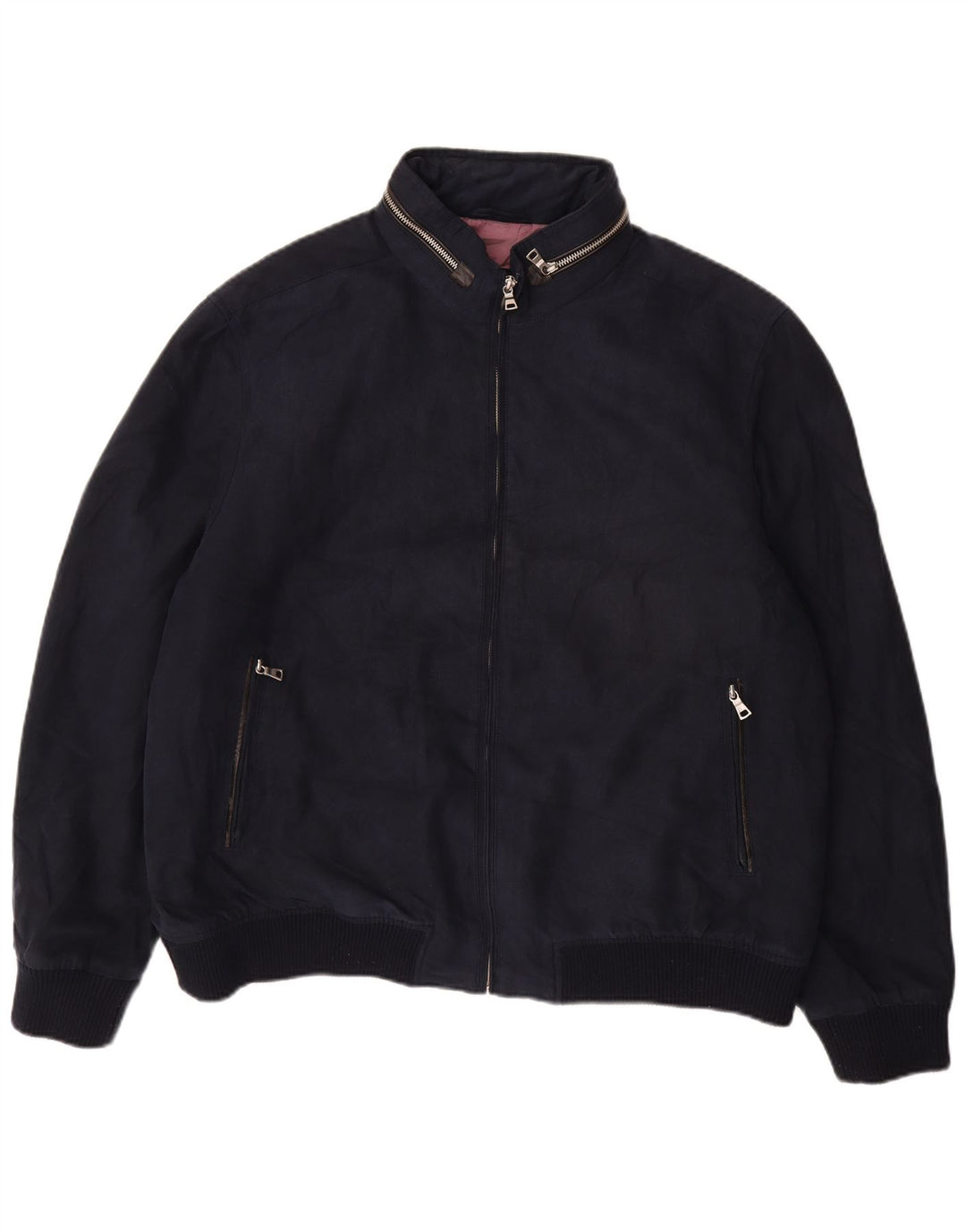 Bomber Vintage pentru bărbați UK 44 2XL Bleumarin