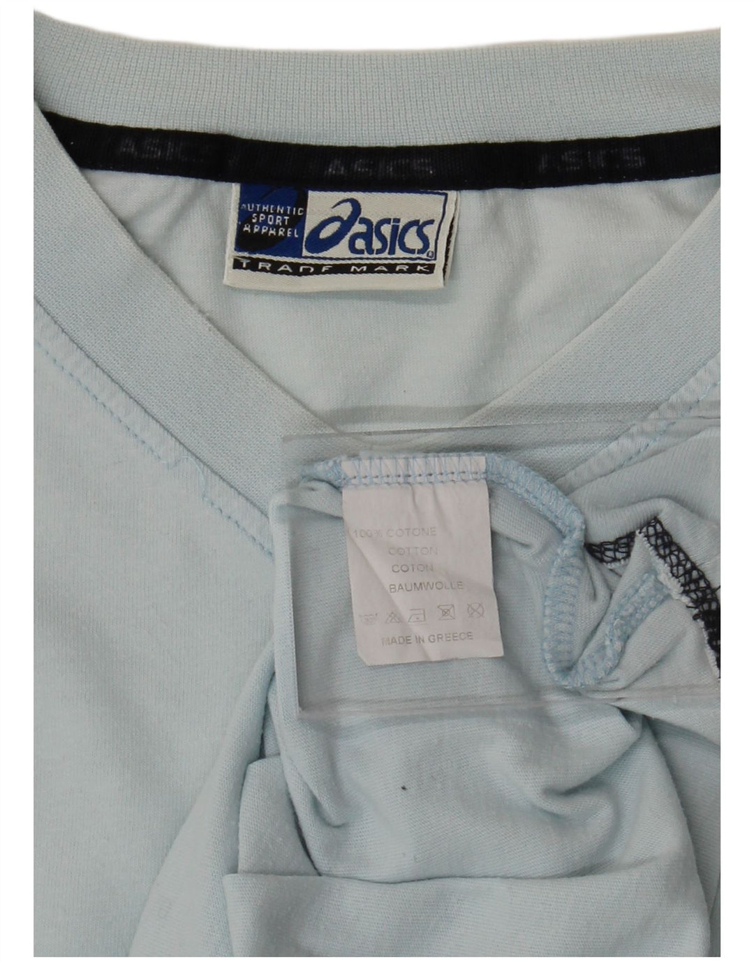 Asics Bărbați Tricou Top 2XL Bumbac Albastru