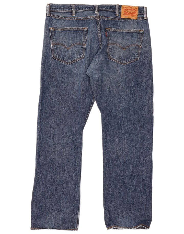 Blugi drepti pentru bărbați Levi's 501 W38 L30 Bumbac albastru