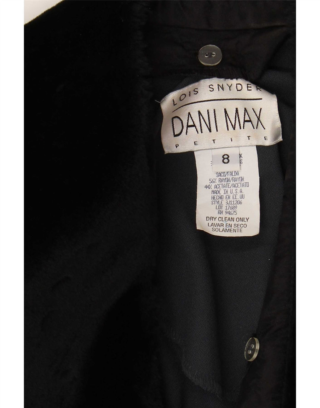 Jachetă pentru femei Lois Synder Dani Max Blazer US 8 Medium Bleumarin