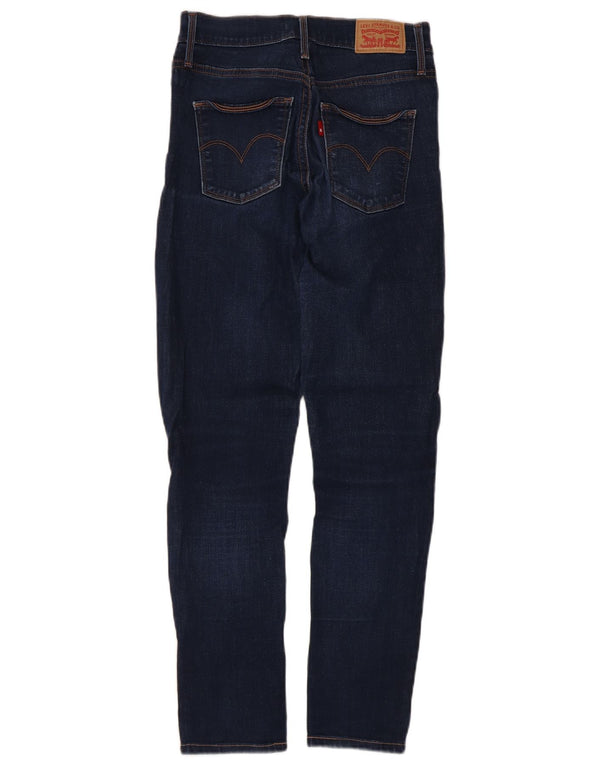 Blugi skinny pentru slăbit pentru femei Levi's W26 L30 bumbac bleumarin