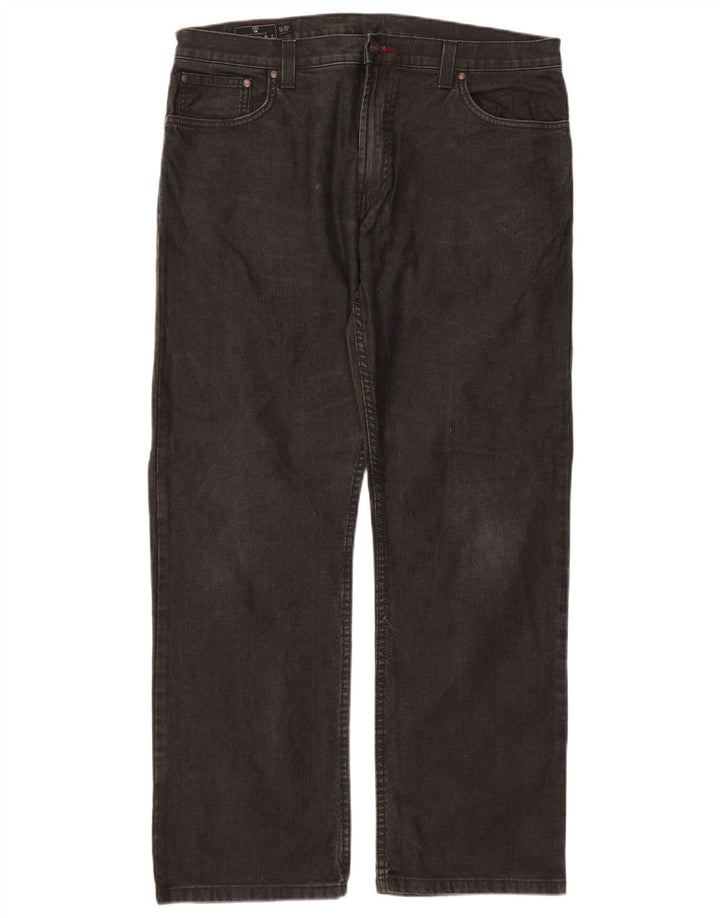 Blugi drepti pentru bărbați Marks & Spencer Blue Harbour W38 L31 bumbac negru