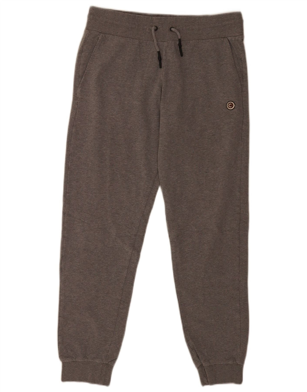 Pantaloni de trening Colmar pentru femei Joggeri din bumbac cu pete gri mediu