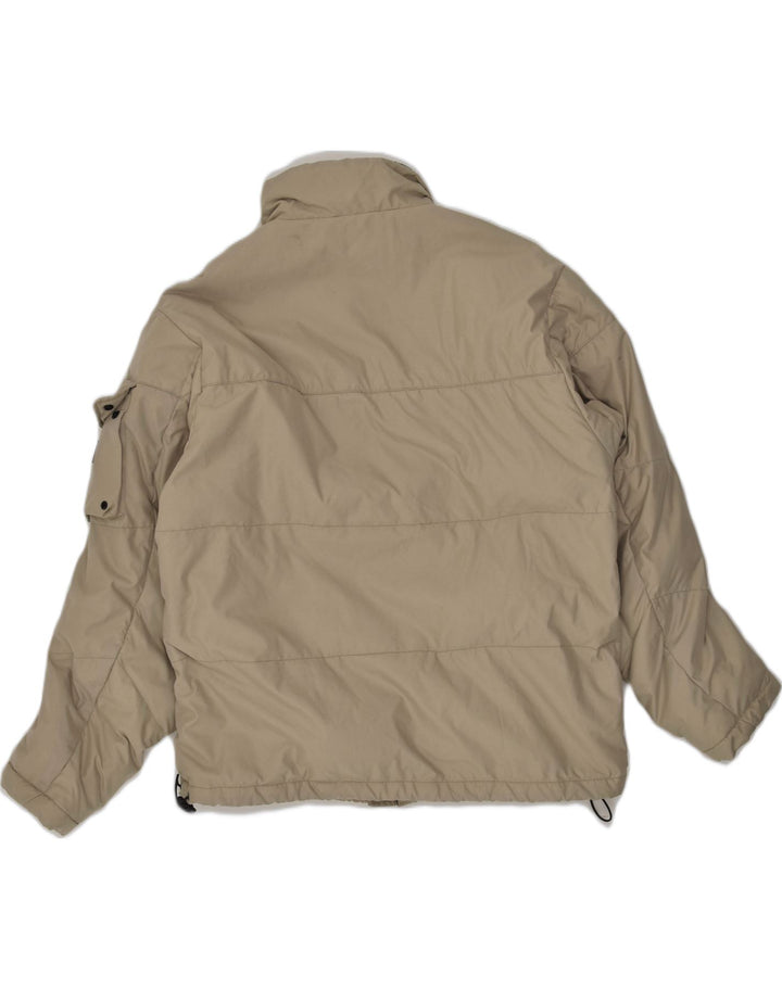 Jachetă căptușită pentru bărbați PEPE JEANS UK 36 Mic Bej Poliester