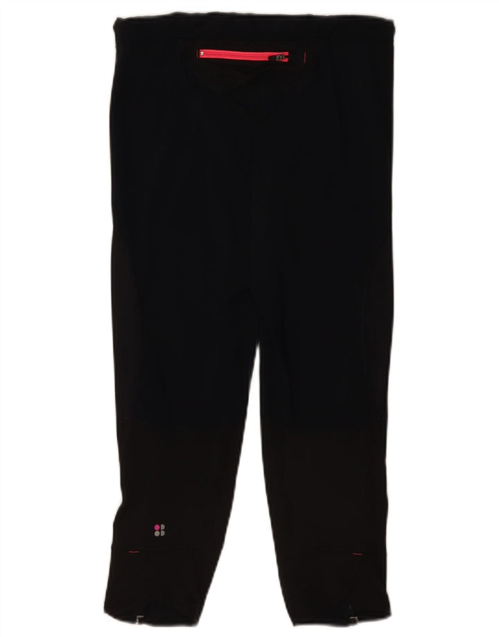 Leggings Capri pentru femei, Sweaty Betty, poliamidă neagră mică