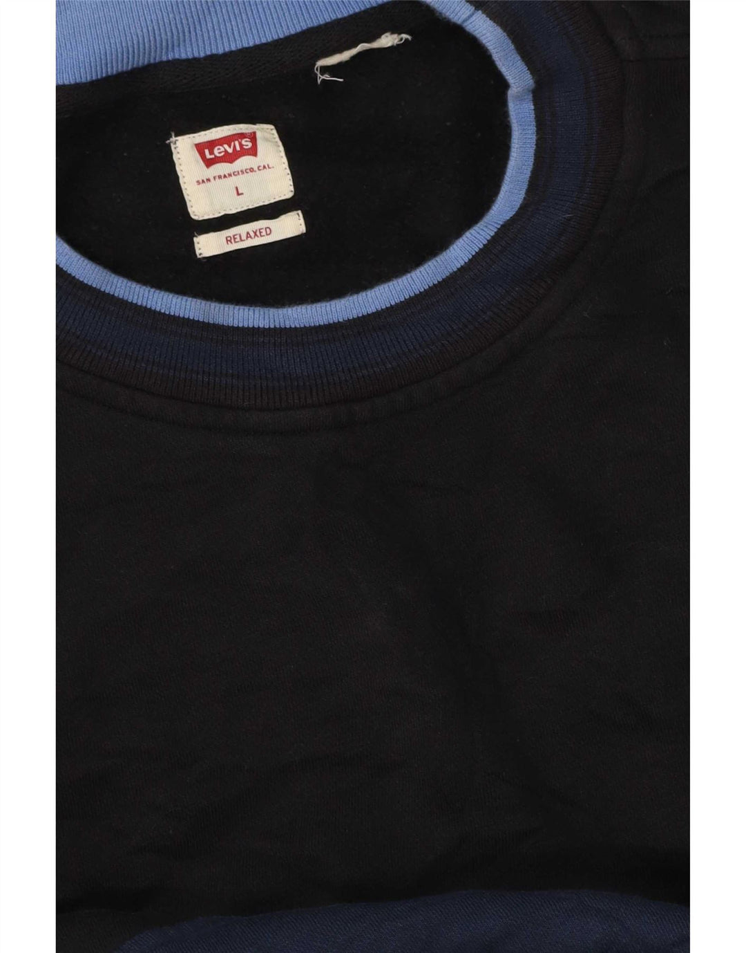 Pulover pentru bărbați Levi's Relaxed Fit Pulover mare, bleumarin, color block