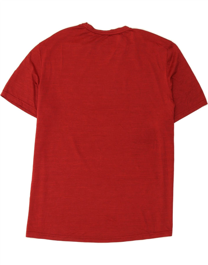 RUSSELL ATHLETIC Mens T-Shirt Top XL Burgundy Polyester Vintage Russell Athletic and Second-Hand Russell Athletic from Messina Hembry 