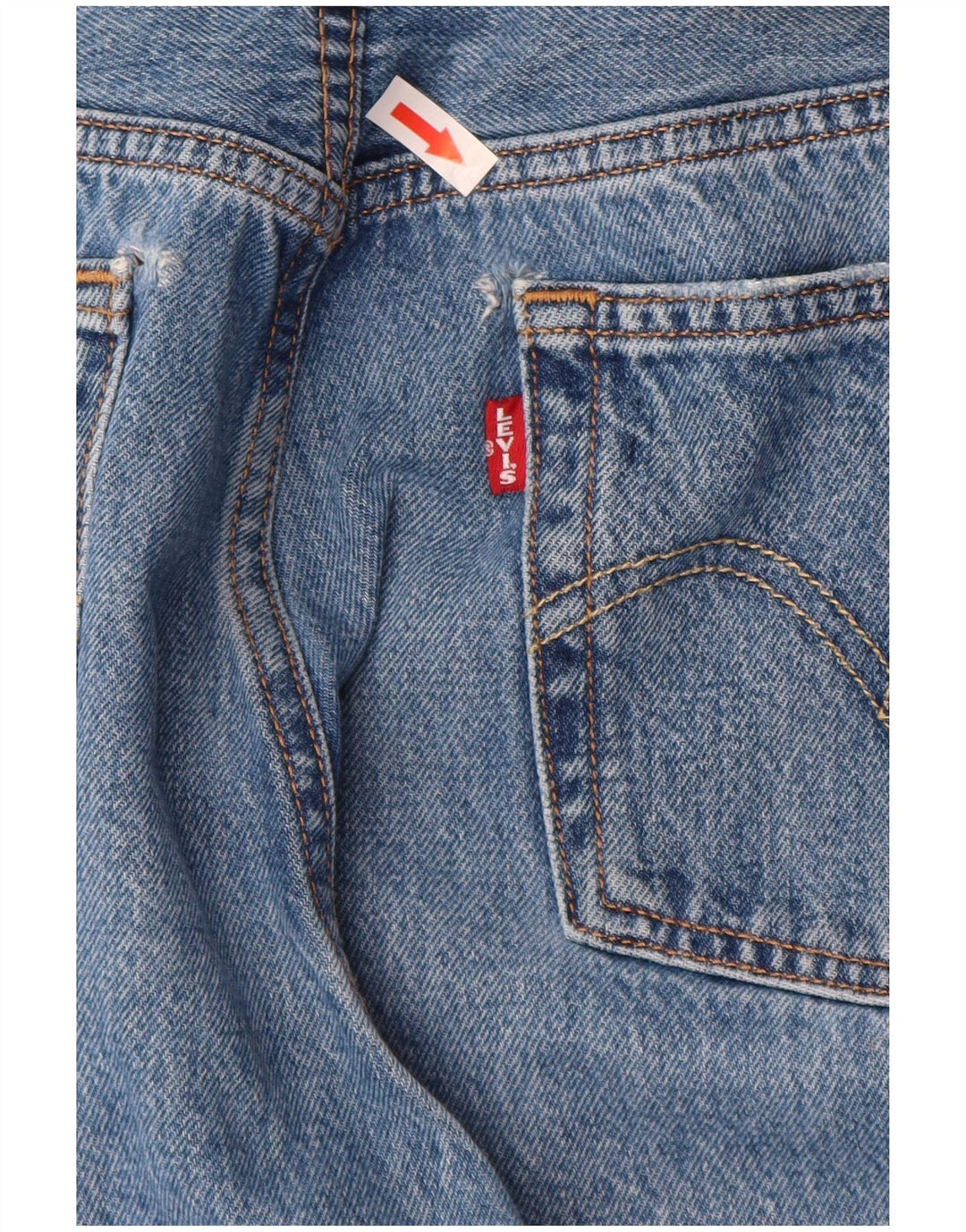Blugi drepti 501 pentru femei Levi's W30 L30 albastru