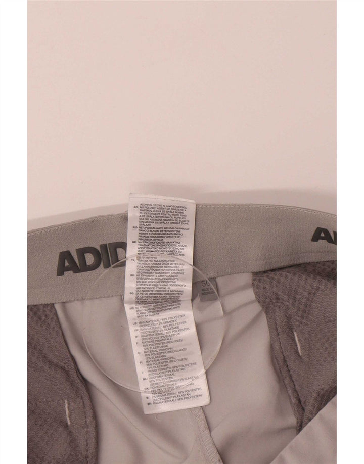 Pantaloni scurți chino pentru bărbați Adidas IT 50 Large W34 Poliester gri