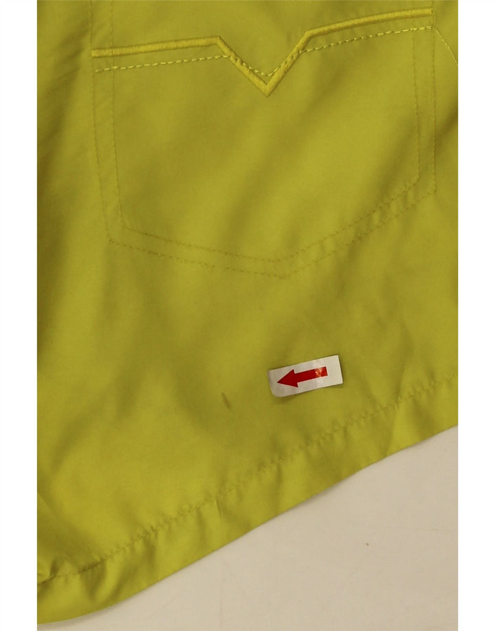 Pantaloni scurți de înot cu grafic pentru femei Diesel UK 14 Poliester verde mediu