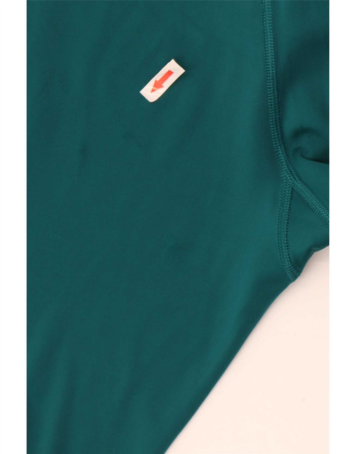 Leggings grafic Reebok pentru femei Marea Britanie 8/10 Poliester color bloc verde mic