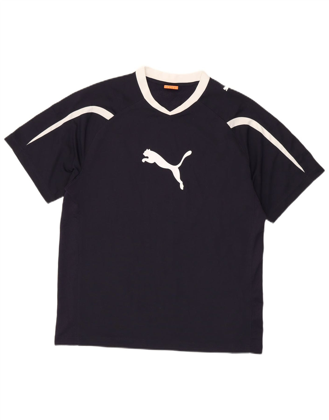 Tricou grafic PUMA pentru bărbați Top Mediu Bleumarin Poliester color bloc