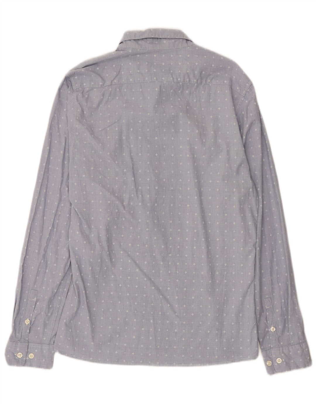 Cămașă Lee Bărbați Slim Fit Bumbac Geometric Albastru Mediu