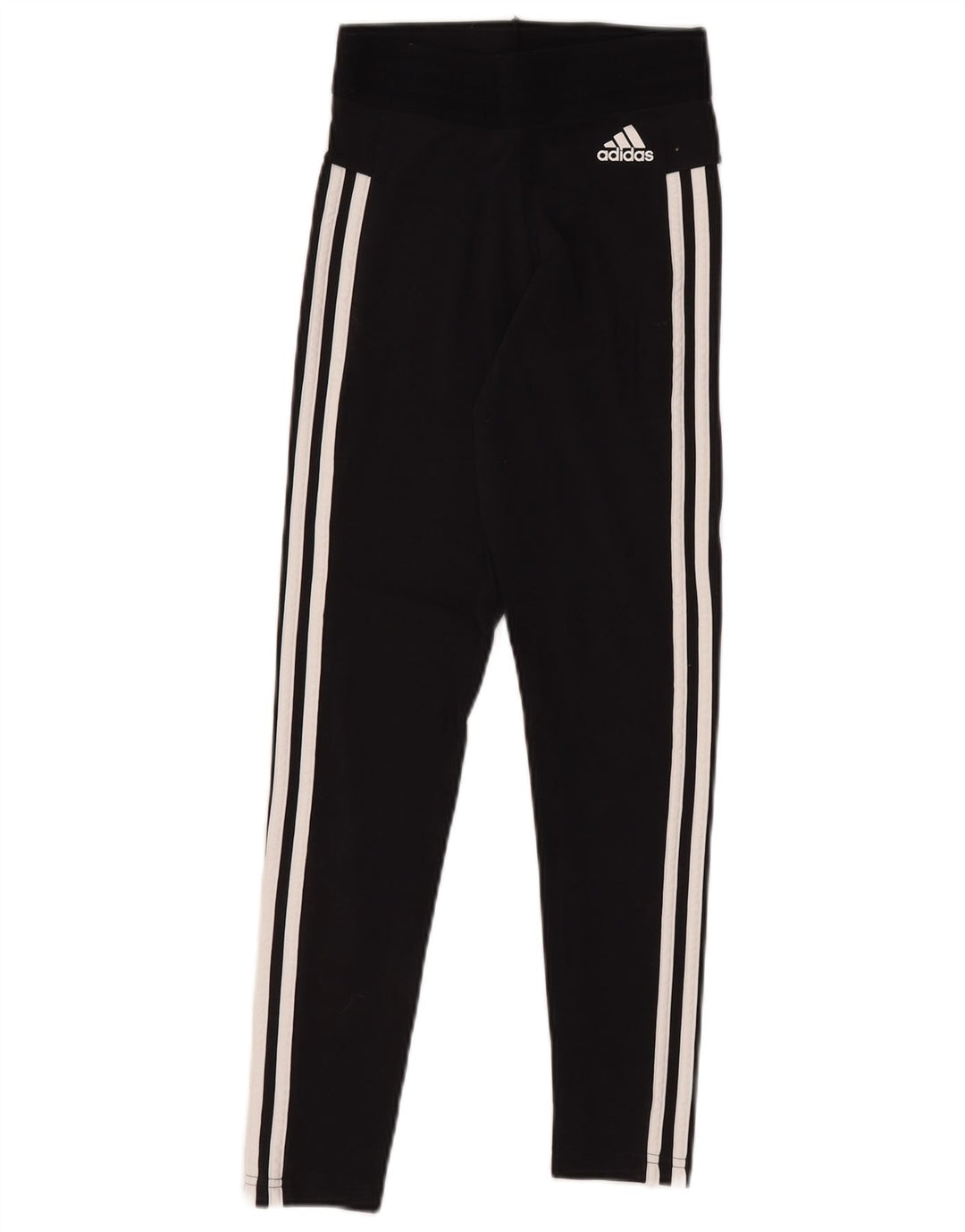 Leggings pentru femei ADIDAS UK 4/6 XS bumbac negru
