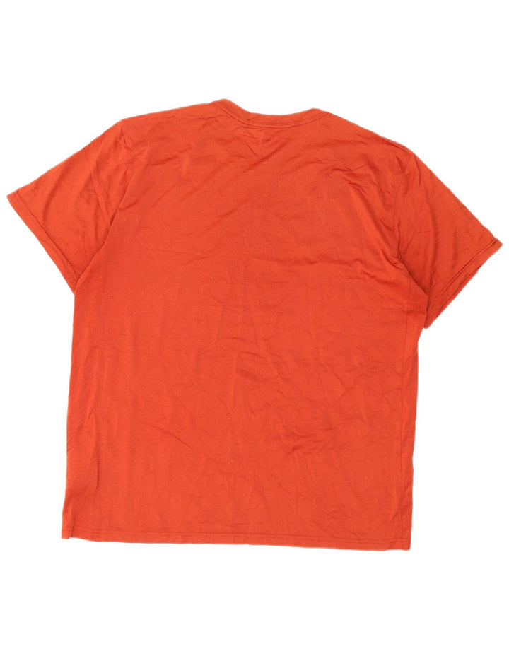 Tricou pentru bărbați NIKE Dri Fit Top XL Portocaliu Poliester