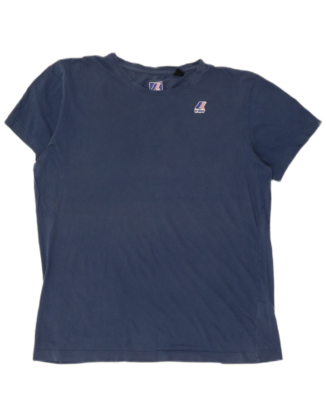 Tricou pentru bărbați K-WAY Top mare, albastru, bumbac