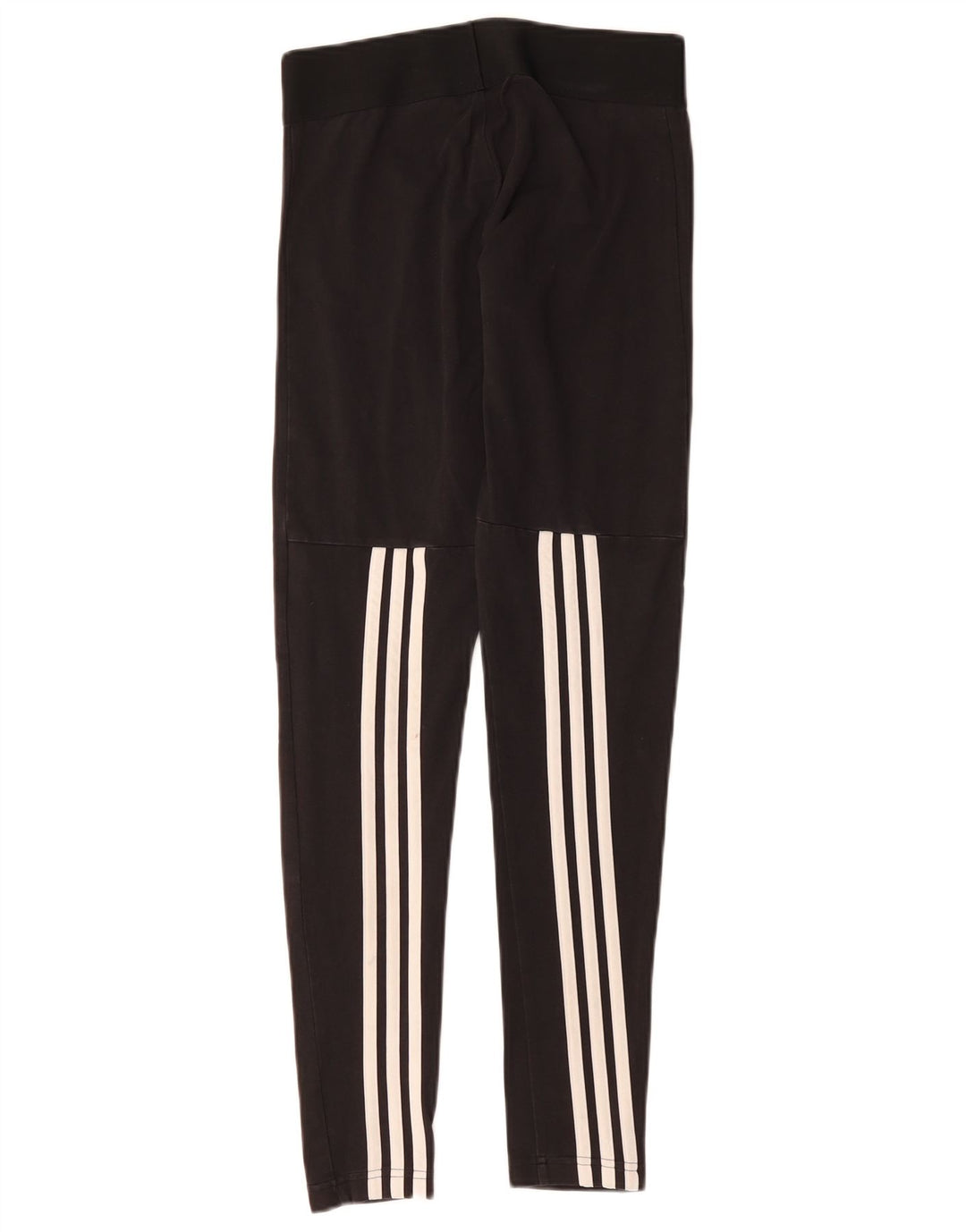 Leggings pentru femei ADIDAS UK 8/10 mic bumbac negru