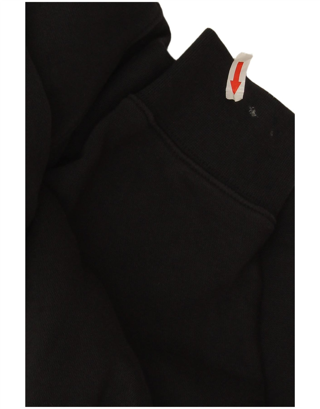 Pulover pentru femei Nike Crop Oversized Pulover UK 14 Bumbac mediu negru