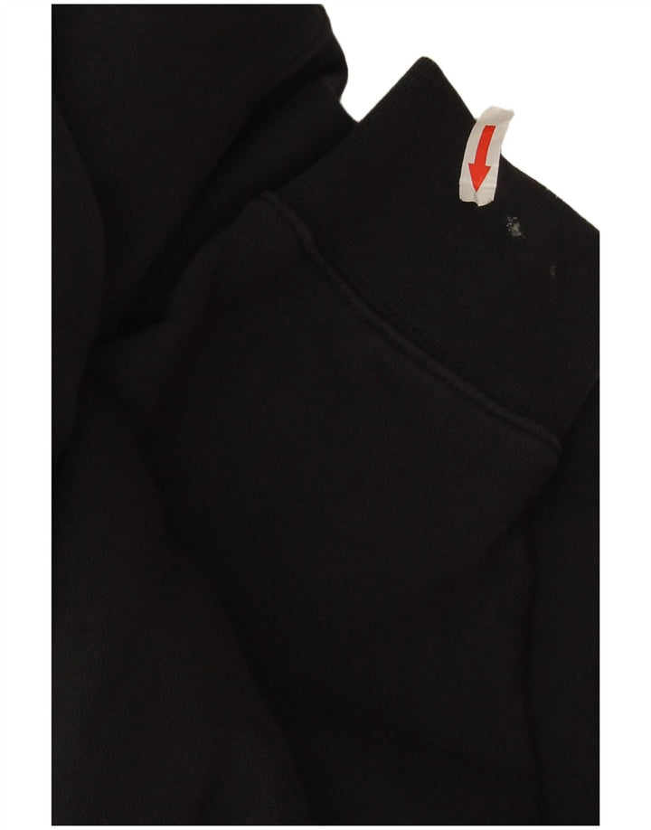 Pulover pentru femei Nike Crop Oversized Pulover UK 14 Bumbac mediu negru