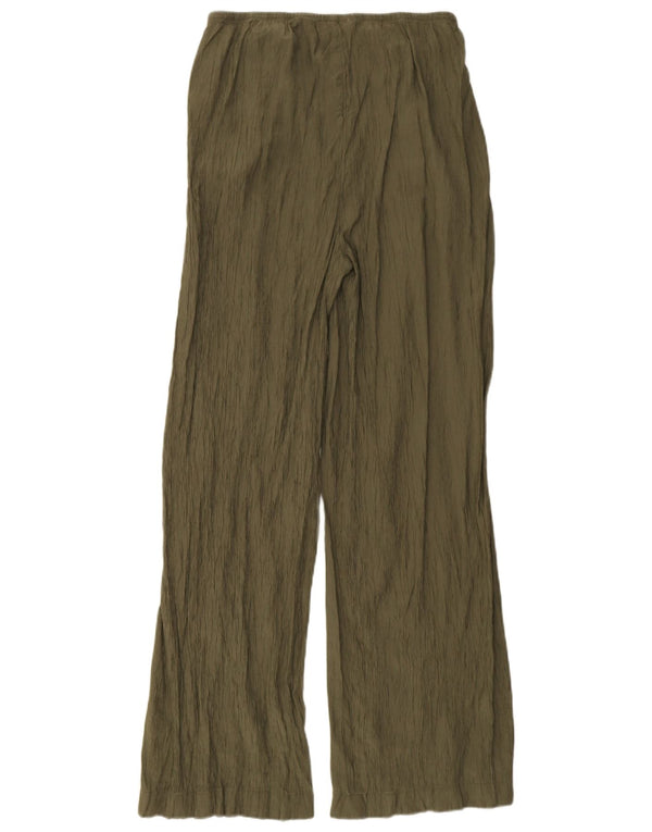 Pantaloni chino lungi pentru femei Marks & Spencer UK 12 Medium W32 L31 Khaki