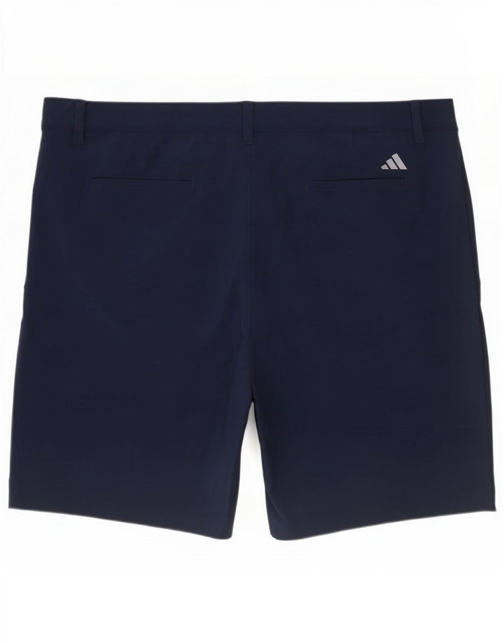 Pantaloni scurți chino pentru bărbați Adidas W40 XL bleumarin poliester