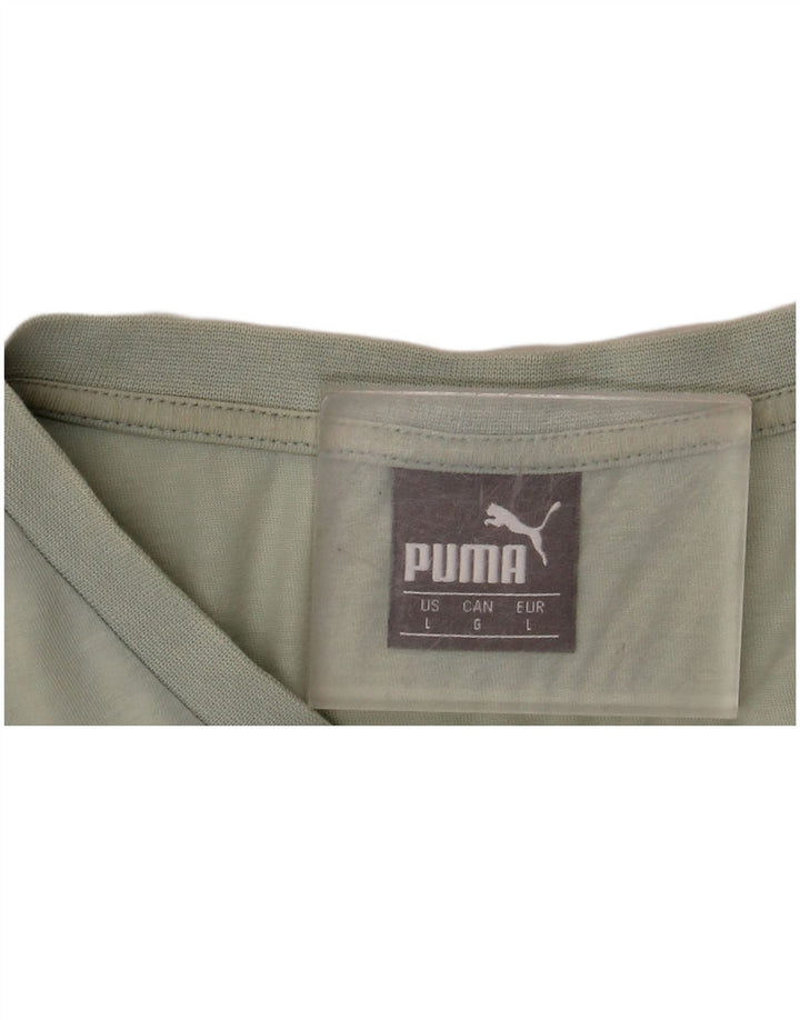 Tricou pentru bărbați PUMA Top Large Blue