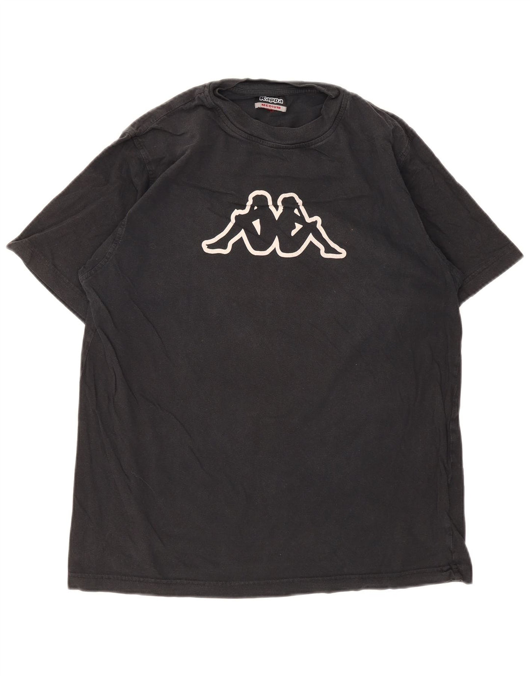 Tricou grafic pentru bărbați Kappa Top Medium Black Bumbac