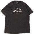 Tricou grafic pentru bărbați Kappa Top Medium Black Bumbac