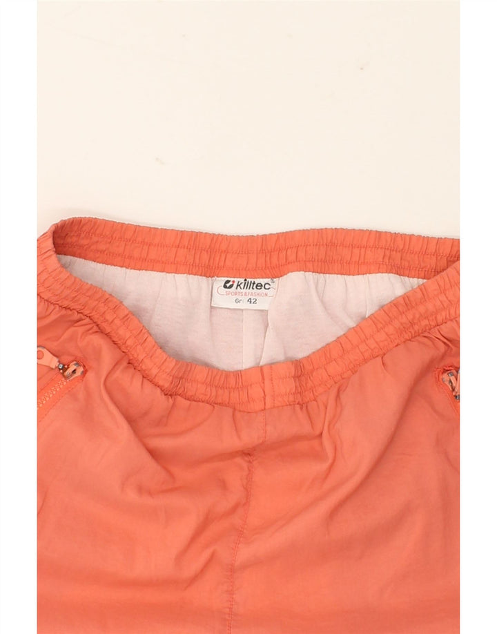 KILLTEC Womens Tracksuit Trousers Joggers EU 42 Large Orange Polyamide Vintage Killtec and Second-Hand Killtec from Messina Hembry 