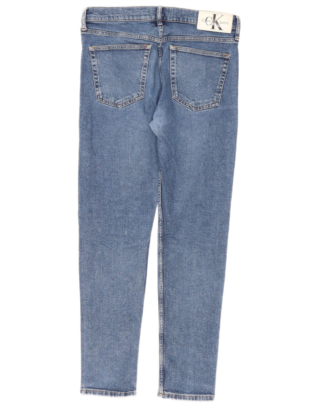 Blugi slim pentru bărbați Calvin Klein W33 L32 Bumbac albastru