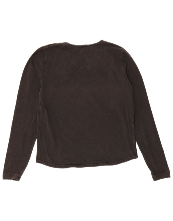 Top pentru femei Nike cu mânecă lungă US 4/6 Small Black Bumbac