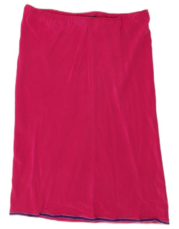 Fusta dreaptă Boden pentru femei UK 10 Small W32 Pink Silk