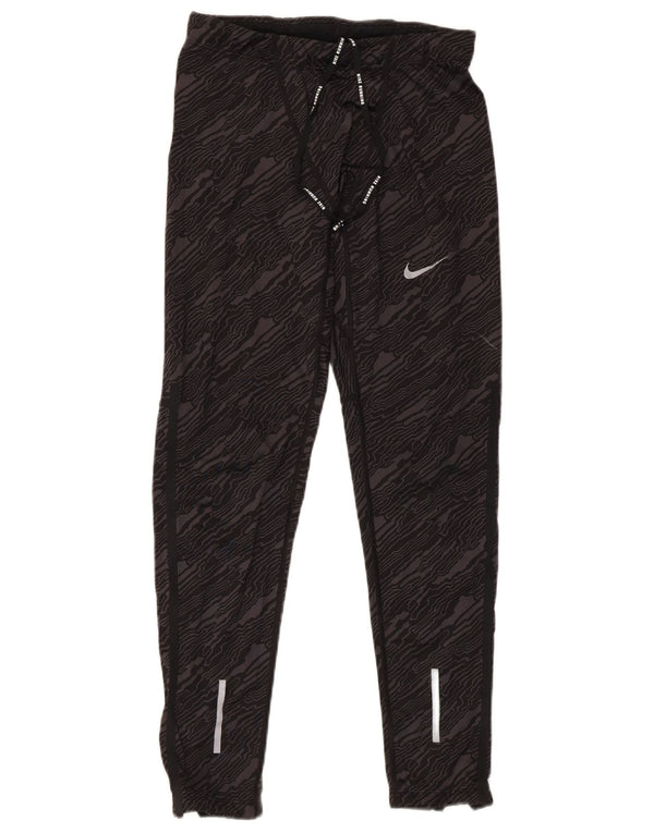 Leggings Dri Fit Nike pentru femei, mari, negru, din poliester