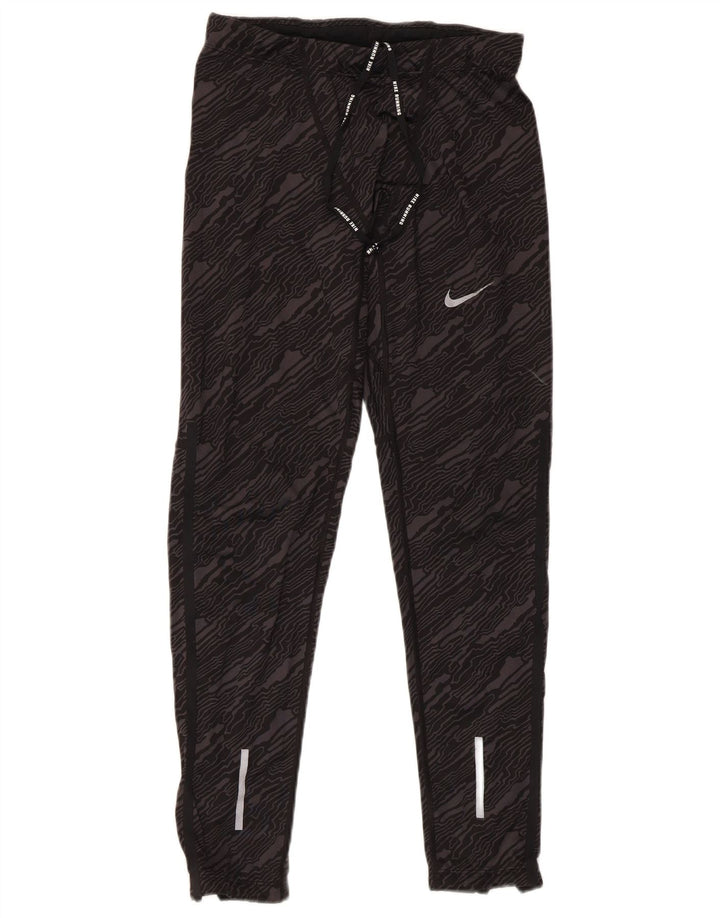 Leggings Dri Fit Nike pentru femei, mari, negru, din poliester