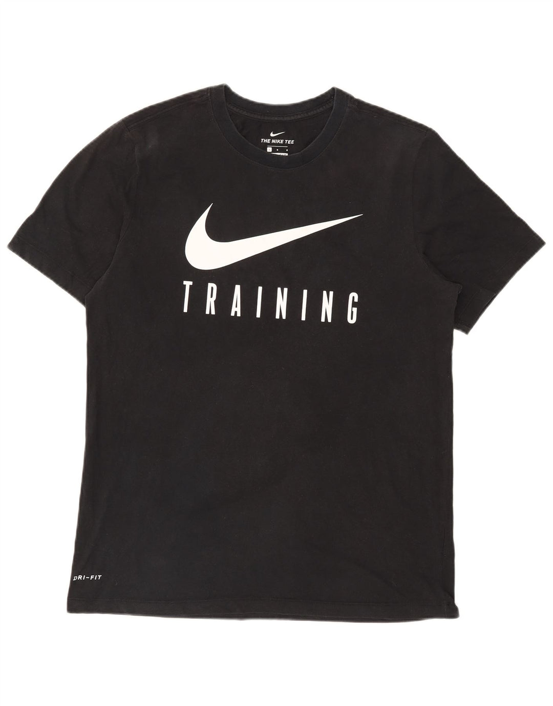 Tricou grafic Nike Dri Fit pentru bărbați Top mare negru