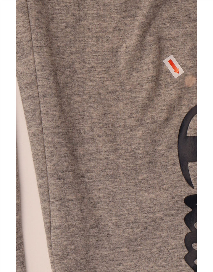 CHAMPION Mens Graphic Tracksuit Trousers Joggers Medium  Grey