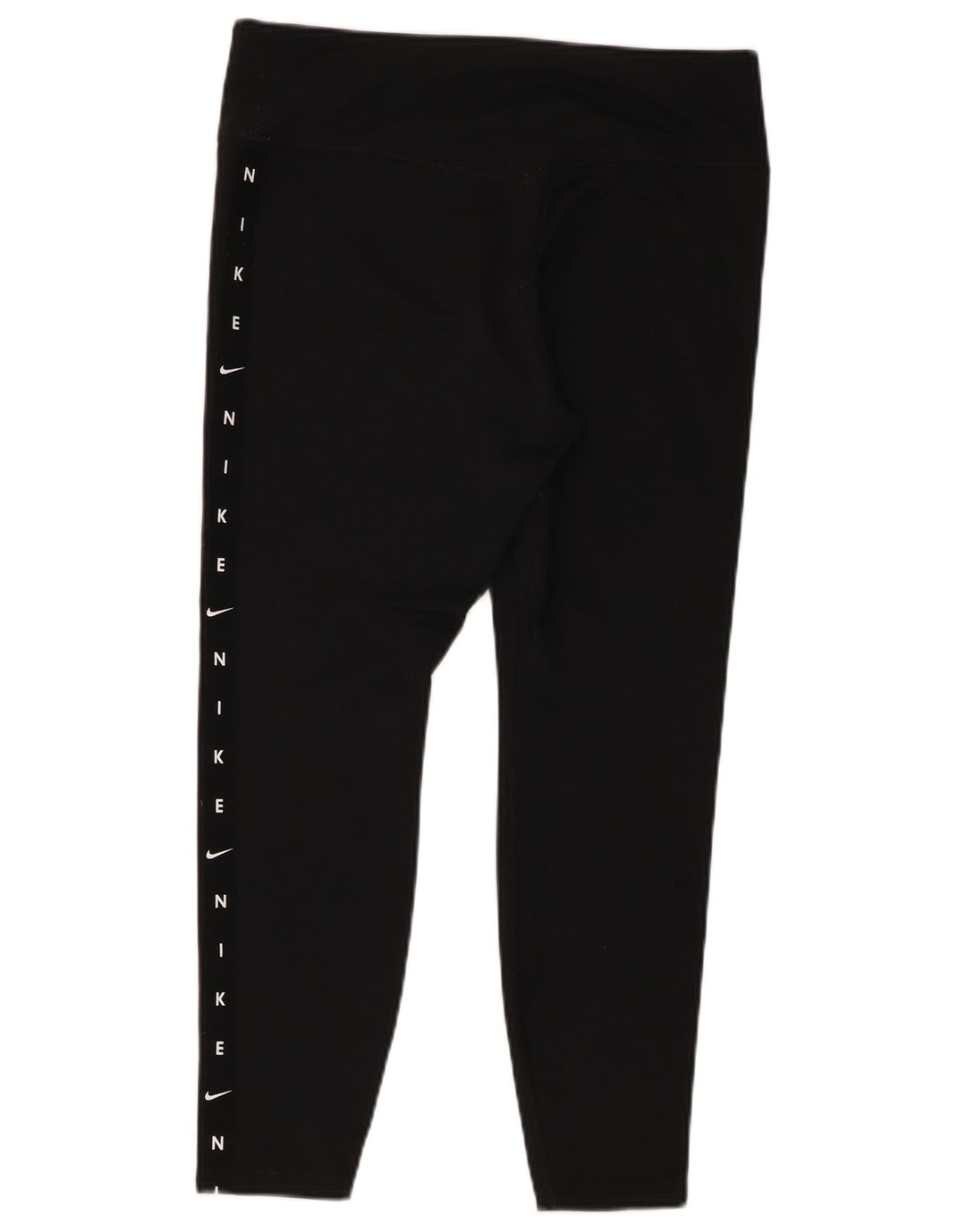 Leggings Nike Dri Fit Graphic pentru femei UK 14 Poliester negru mare