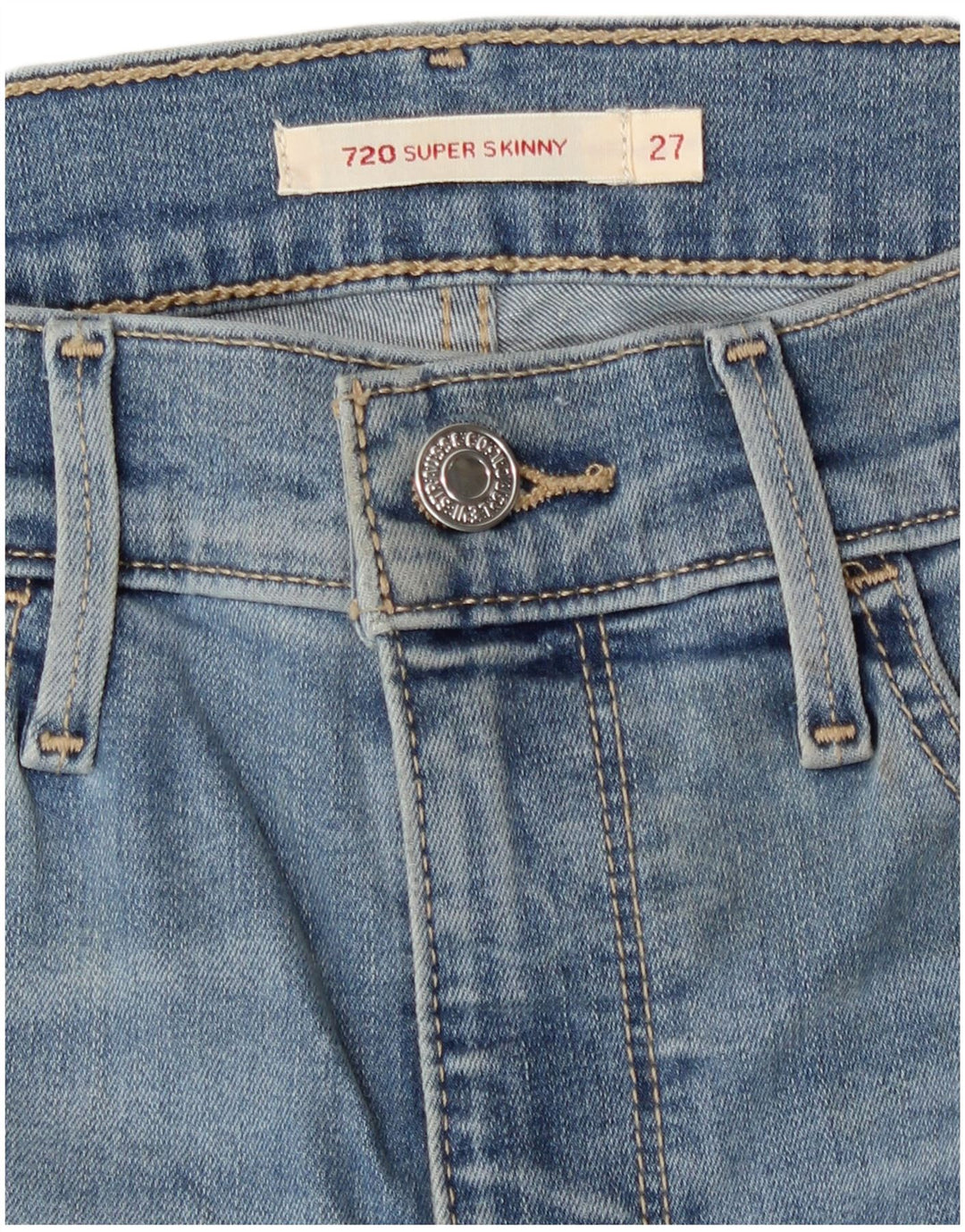 Blugi Levi's 720 Super Skinny W27 L30 Albastru