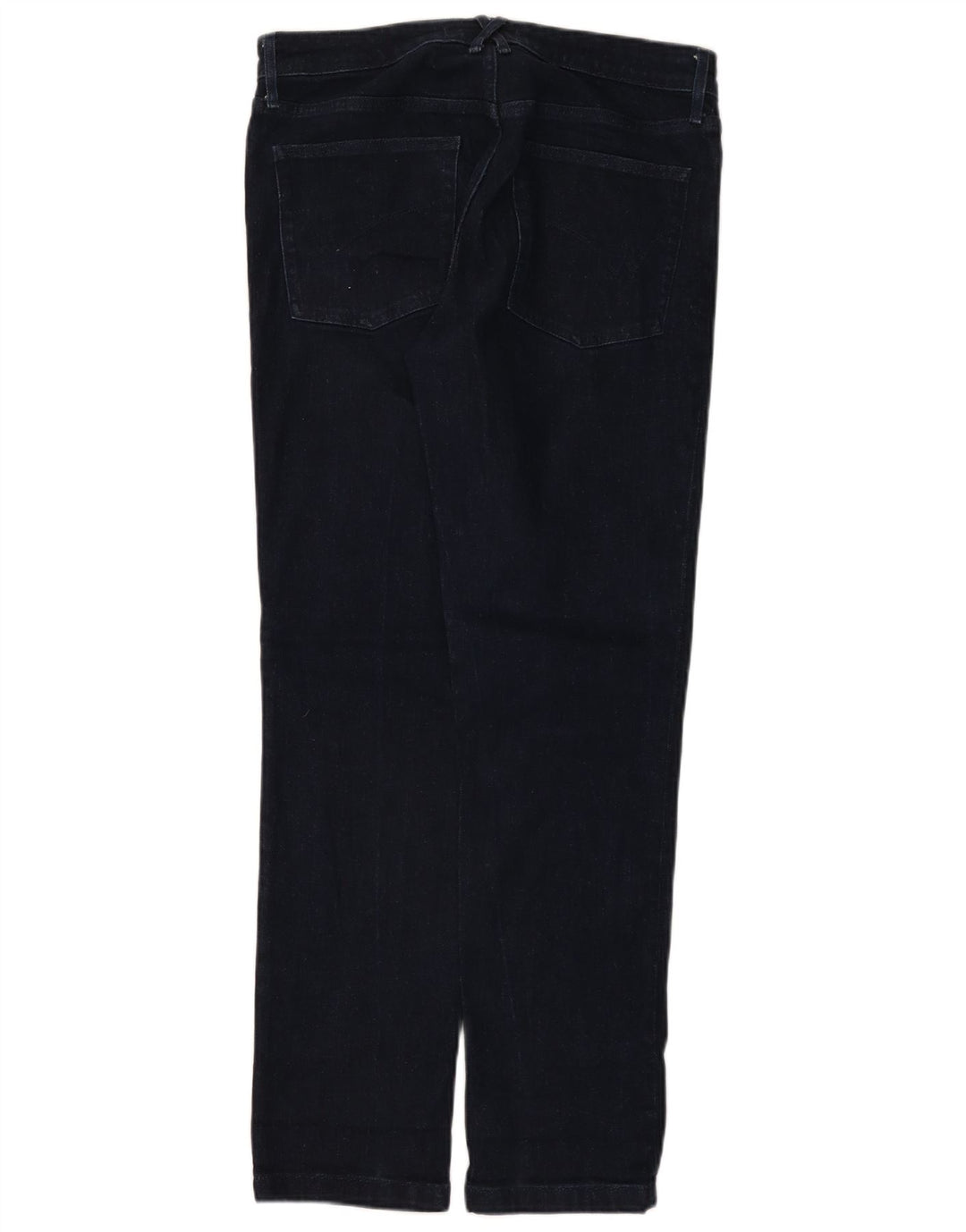 White Stuff Blugi drepti pentru femei UK 12 Medium L32 L30 Bumbac bleumarin