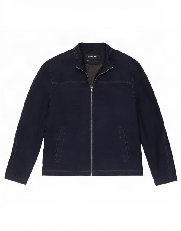 Bomber pentru bărbați Zara UK 42 XL Bleumarin