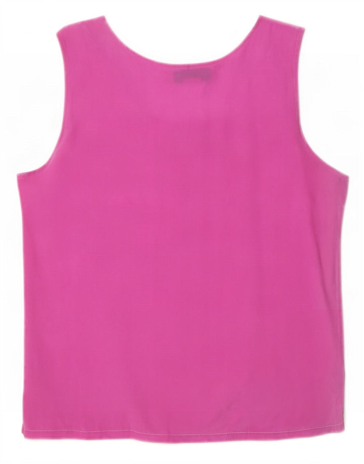 Blunauta Femei Blunauta Fara Maneci Top IT 46 Mare Roz Matase