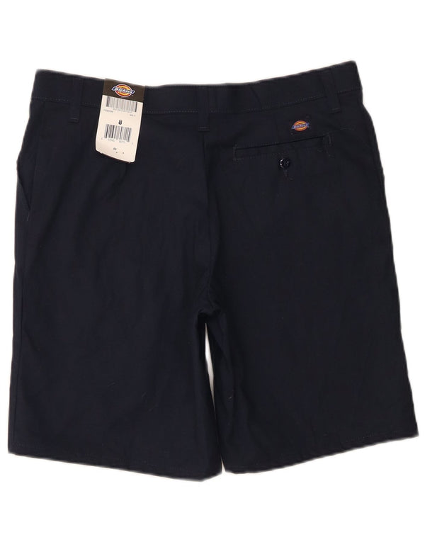 Pantaloni scurți chino grafic pentru femei Dickies US 8 Medium W30 Poliester bleumarin