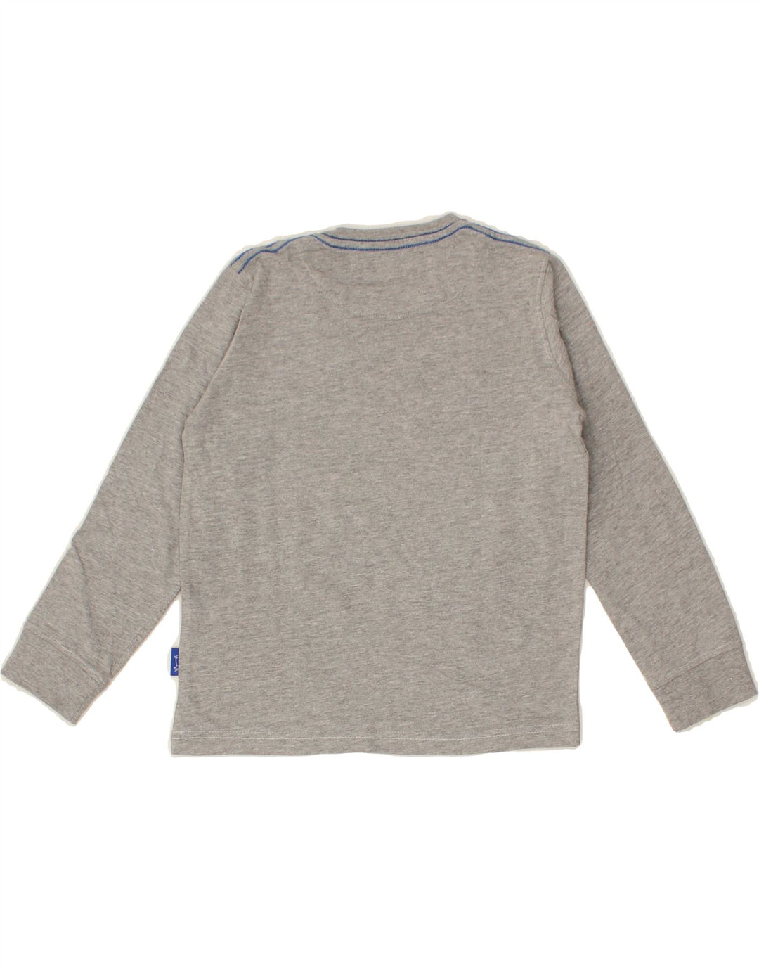 HARMONT & BLAINE Boys Graphic T-Shirt Top 7-8 Years Grey Vintage Harmont & Blaine and Second-Hand Harmont & Blaine from Messina Hembry 