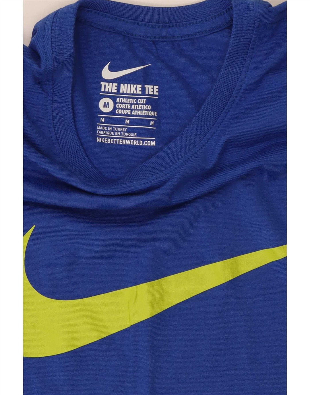 Tricou grafic Nike pentru bărbați Athletic Fit Top Medium Blue